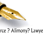 Divorce ? Alimony? Lawyer ....