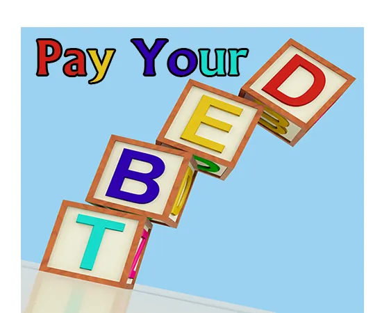 Pay your debts