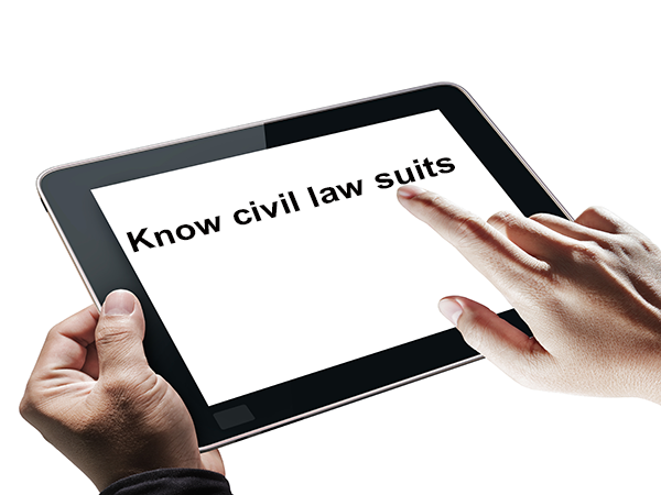 Know Civil lawsuits to avoid them