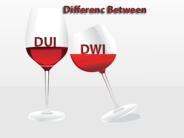 Difference Between DUI and DWI?