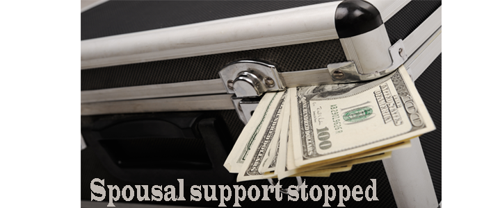 Stopping Spousal Support